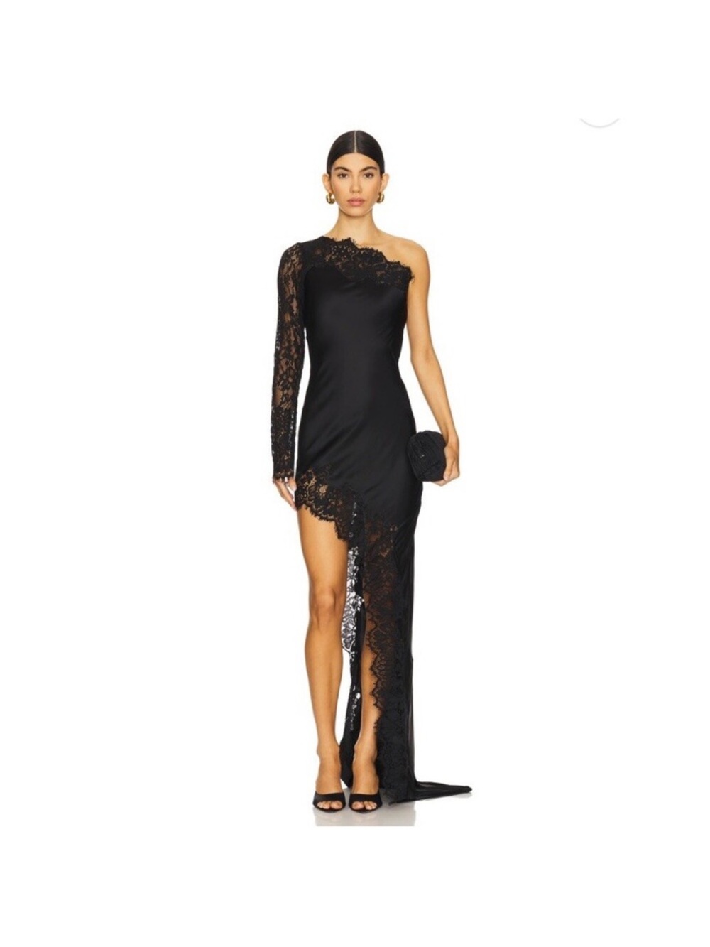 MAJORELLE Saskia Gown in Black maxi - Picture 4 of 8